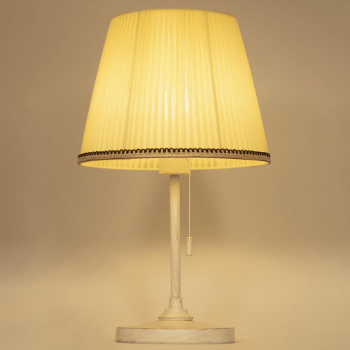 Citilux Линц CL402723 Настольная лампа патина с кремовым абажуром