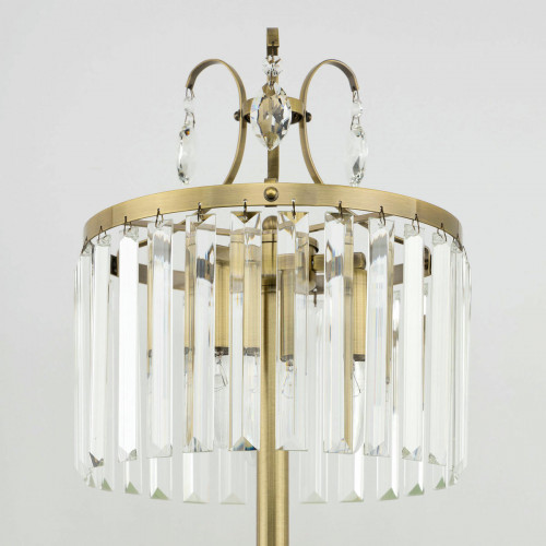 Citilux Инга CL335833 Настольная лампа хрустальная Бронза
