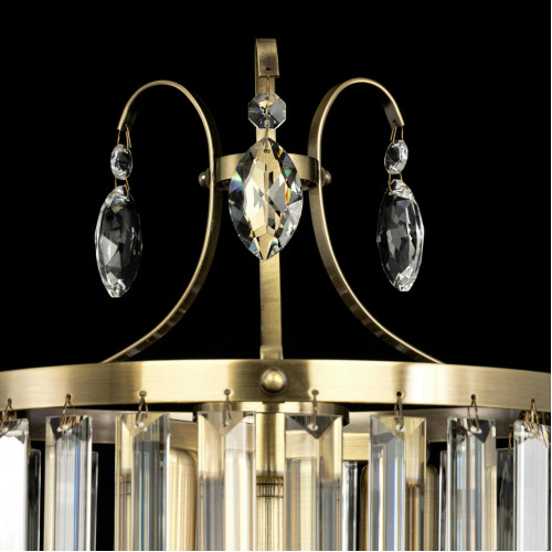 Citilux Инга CL335833 Настольная лампа хрустальная Бронза