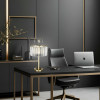 Citilux Инга CL335833 Настольная лампа хрустальная Бронза