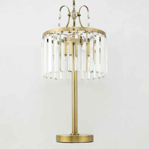 Citilux Инга CL335833 Настольная лампа хрустальная Бронза