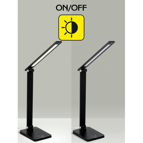 Citilux Ньютон CL803081 Настольный светильник с диммером Чёрный