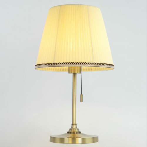 Citilux Линц CL402733 Настольная лампа бронза с кремовым абажуром