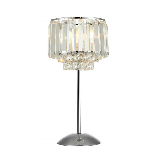 Citilux Синди CL330811 Настольная лампа хрустальная Хром