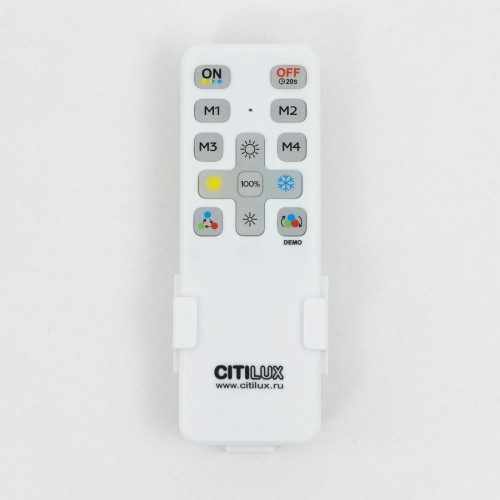 Citilux Купер CL72470G1 LED RGB Светильник с пультом Чёрный