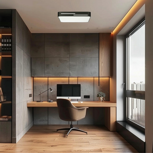 Citilux Купер Лайн CL724K70GL1 LED RGB Светильник с пультом Чёрный