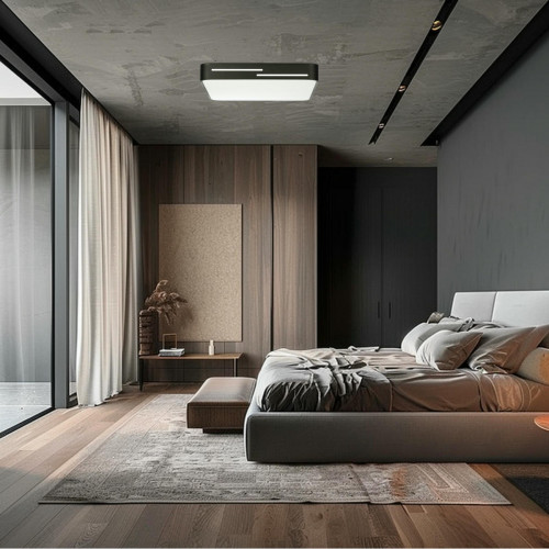 Citilux Купер Лайн CL724K70GL1 LED RGB Светильник с пультом Чёрный