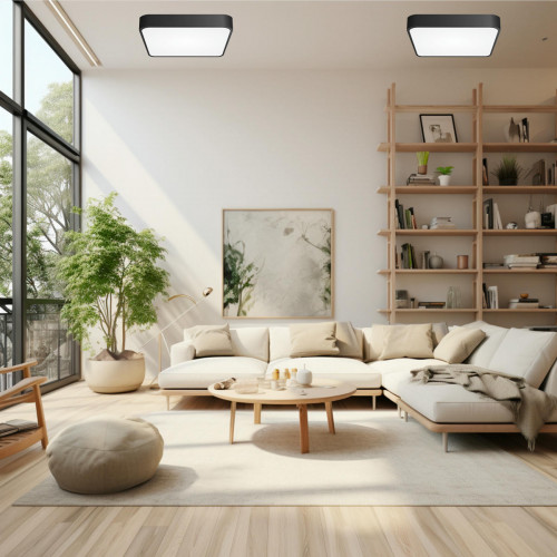 Citilux Купер CL724K24V1 LED Светильник потолочный Чёрный