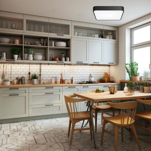 Citilux Купер CL724K24V1 LED Светильник потолочный Чёрный