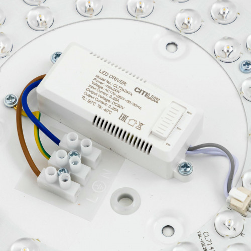 Citilux Купер CL72424V1 LED Светильник потолочный Чёрный