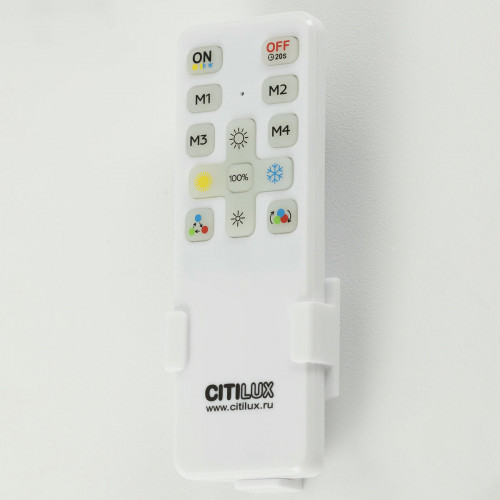 Citilux BOSS CL751451G LED RGB Светильник с пультом Чёрный с Золотом