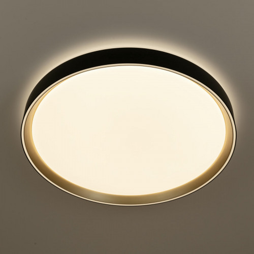 Citilux BOSS CL751451G LED RGB Светильник с пультом Чёрный с Золотом