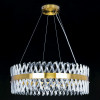 Citilux Ричард CL336083 LED Люстра хрустальная с пультом Бронза