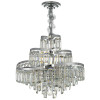 Citilux NAIAD CL315151 Люстра хрустальная подвесная Хром