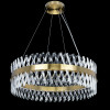 Citilux Ричард CL336083 LED Люстра хрустальная с пультом Бронза