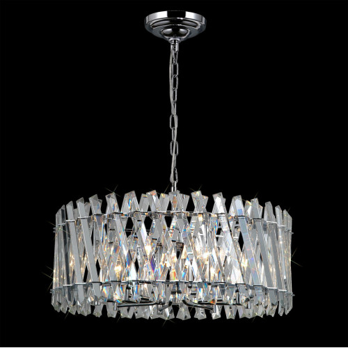 Citilux Ингвар CL334281 Люстра подвесная хрустальная Хром