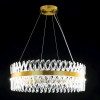 Citilux Ричард CL336083 LED Люстра хрустальная с пультом Бронза