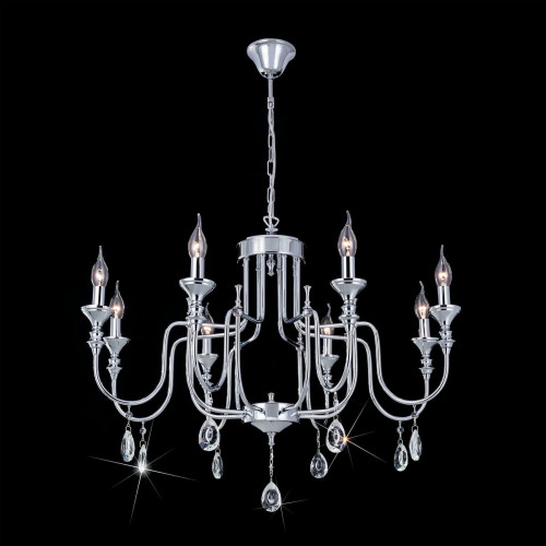 Citilux Рига CL437181 Люстра подвесная Хром