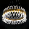 Citilux Ричард CL336063 LED Люстра хрустальная с пультом Бронза