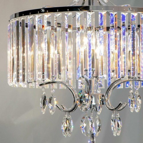 Citilux Инга CL335161 Люстра подвесная хрустальная Хром