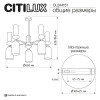 Citilux TENDY CL244151 Люстра подвесная