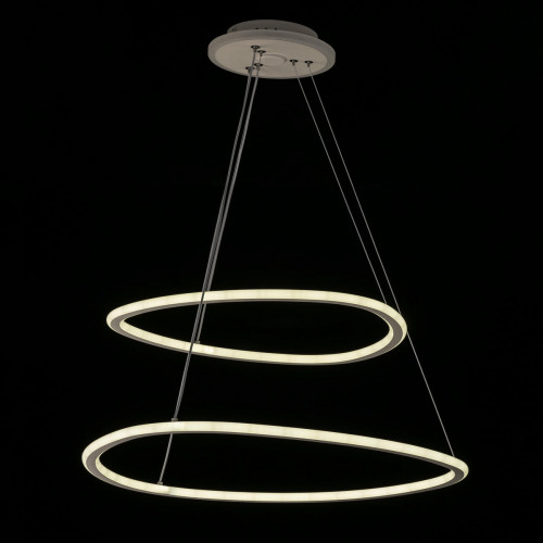 Citilux ТRIO CL215B060E LED Люстра подвесная с пультом Белая