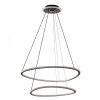 Citilux ТRIO CL215B061E LED Люстра подвесная с пультом Чёрная