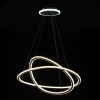 Citilux ТRIO CL215B061E LED Люстра подвесная с пультом Чёрная
