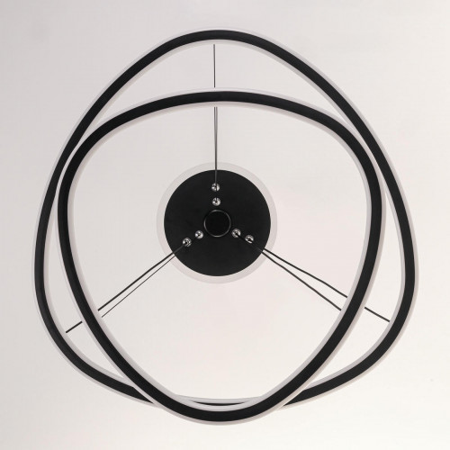 Citilux ТRIO CL215B061E LED Люстра подвесная с пультом Чёрная