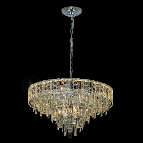 Citilux SAGRADA CL317261 Люстра хрустальная подвесная Хром