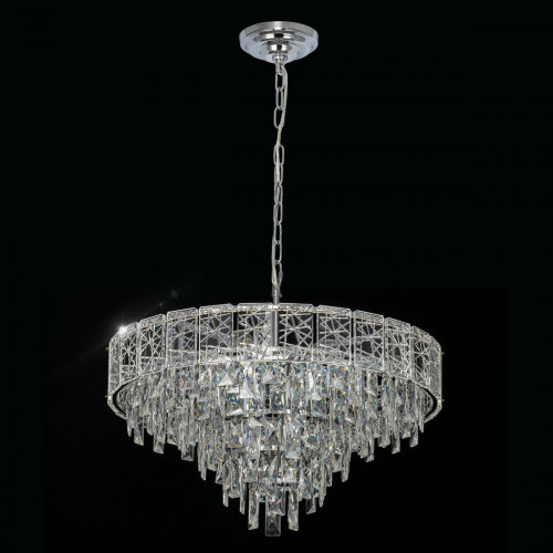 Citilux SAGRADA CL317261 Люстра хрустальная подвесная Хром