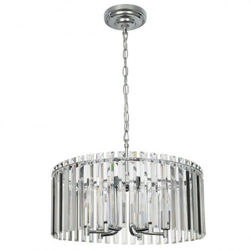 Citilux Джейн CL306161 Хрустальная подвесная люстра Хром