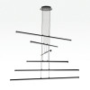 Citilux Trent CL203761 LED Люстра подвесная с пультом Чёрная