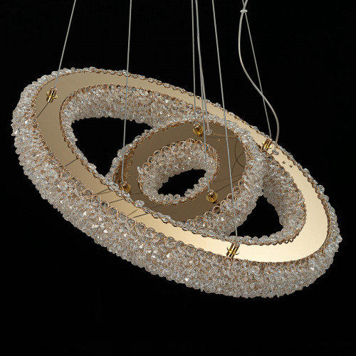 Citilux CLOUDY CL323172 LED Люстра хрустальная подвесная