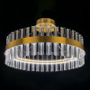 Citilux Рианна CL337053 LED Люстра хрустальная с пультом Бронза