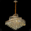Citilux NAIAD CL315162 Люстра хрустальная подвесная Золото