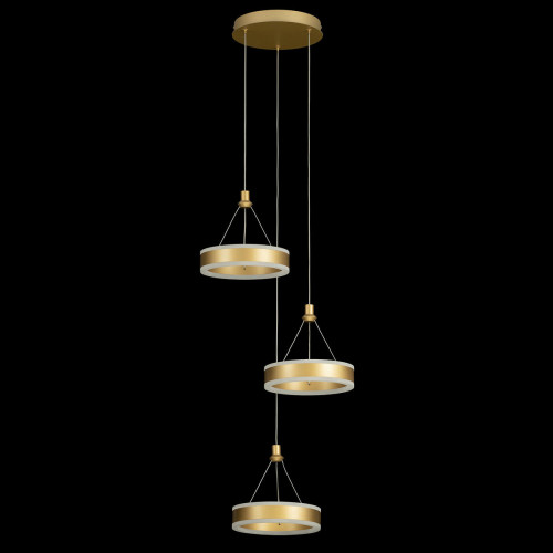 Citilux Дуэт CL719032 LED Подвесной светильник Золото