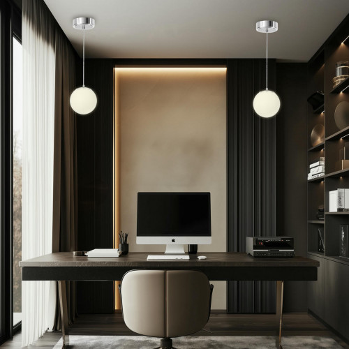 Citilux Адам Смарт CL228B011 LED Подвесной светильник Хром