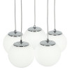 Citilux Адам Смарт CL228A051 RGB LED Умная каскадная люстра Матовый Хром
