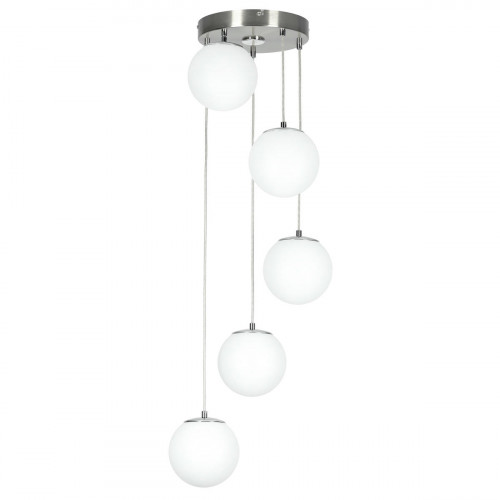 Citilux Адам Смарт CL228A051 RGB LED Умная каскадная люстра Матовый Хром