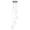 Citilux Адам Смарт CL228A051 RGB LED Умная каскадная люстра Матовый Хром