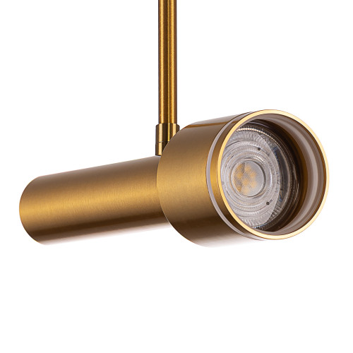 Citilux VEKTOR CL51332_BL Потолочный светильник на штанге Латунь 30см