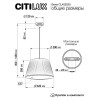 Citilux Вена CL402020 Подвесной светильник патина с белым абажуром