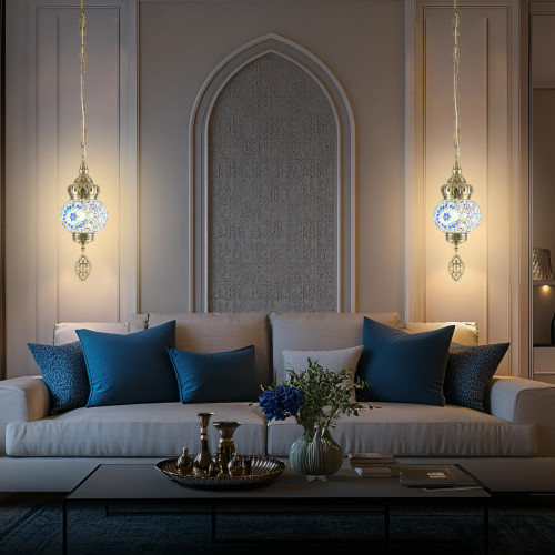Citilux Каир CL419116 Подвесной светильник Мозаика Синяя
