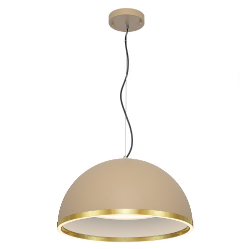 Citilux FLOOM CL736252 Светильник подвесной с пультом Бежевый+Золото
