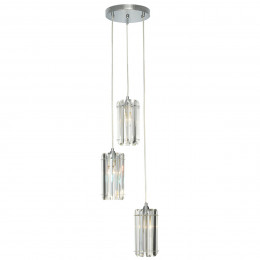Citilux Джейн CL306031 Хрустальный подвесной светильник Хром