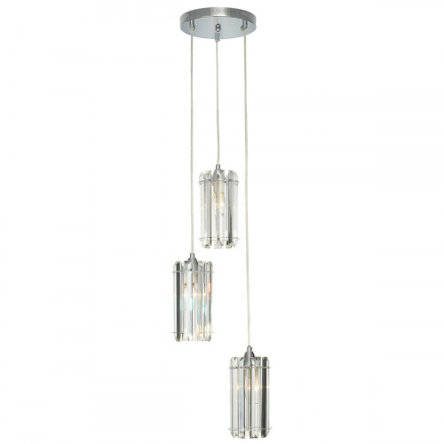 Citilux Джейн CL306031 Хрустальный подвесной светильник Хром
