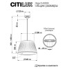 Citilux Вена CL402030 Подвесной светильник бронза с белым абажуром