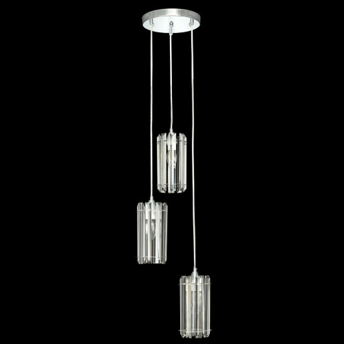 Citilux Джейн CL306031 Хрустальный подвесной светильник Хром