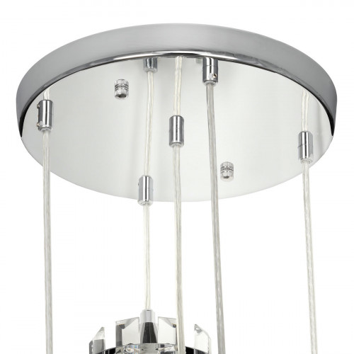 Citilux Джейн CL306051 Хрустальный подвесной светильник Хром